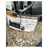 Mini skid steer. 4 in 1  bucket