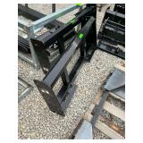 PFF 2-13-45W Skid steer fork plate (no forks)