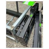 PFF 2-13-45W Skid steer fork plate (no forks)