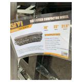 Skid steer compaction wheel