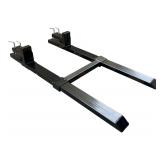 Adjustable clip-on pallet fork