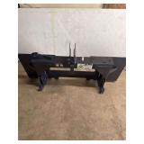 3 Point Quick Tach missing handle and rod snapped on one side damaged in shipping easily fixed with rod and tubing