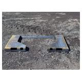 ECOTRIC 3/8" Thick Quick Tach Cut Out Mount Plate