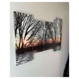 Set of 4 Canvas Landscape Pictures