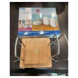 Baby monitor and dish holder