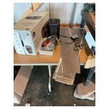 Mailbox,  small heater, vinyl wood flooring