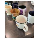 Lot of 12 assorted coffee mugs
