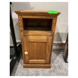 Wooden oak side cabinet