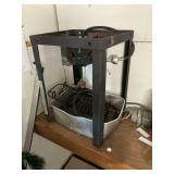 Propane burner and two folding chairs