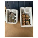 Lot of Dickens Village series Houses