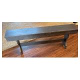Handcrafted Bench  48l x 9.25w x 17h