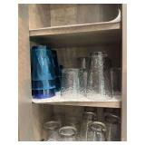 Miscellaneous glassware glasses