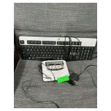 Weather radio and HP keyboard