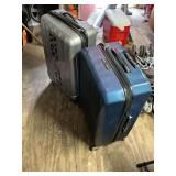 Set of hard sided rolling luggage