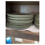 Green IKEA dishes