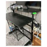 Black Standing table (no contents)