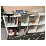 60x16x30 Wooden Cube Shelving & Contents