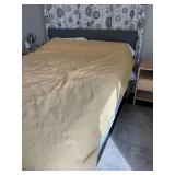 Queen Size Hybrid Mattress & Homemade Frame