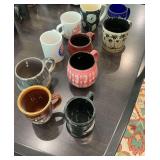 Lot of assorted coffee mugs
