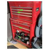Craftsman toolbox, top and bottom no contents