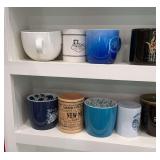 Miscellaneous coffee cups