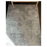 Large grey and beige rug 8