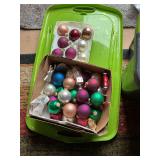 Tote of Christmas decor