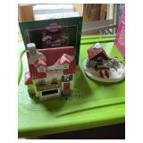 Lot of Assorted Christmas Village Buildings