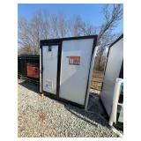 Mobile Toilet Unit with Shower and Fixtures