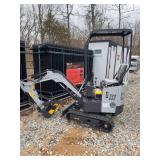 12 MINI EXCAVATOR this machine runs well, but there is an issue somewhere between the starter and battery pool starts just fine and you can jump the starter with a jump pack just fine just can’t ele