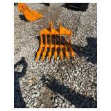 CAT305 Excavator Rake with Teeth - [Excavator Attachments]