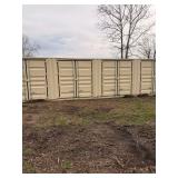 40ft side open four-door shipping container JPCU2220866