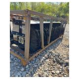 Mower King Skid Steer Angle Broom SSAB72