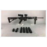 CMMG Inc  9mm  MK9 Semi Auto Rifle  SN#BNG01022   Holosun HS403R Red Dot w/Feyachi Magnifier