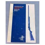 Winchester Model 37A shotgun instruction manual