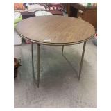 Samsonite Round Folding Table Model 7011 0474