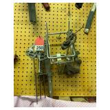 1 grappling hook, 2 new mole traps, 1 after market havens grip, and 2 very rare real Havens grips 2 sizes