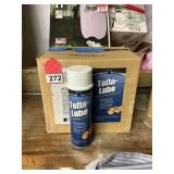1 partial case of Tefla Lube, 8 cans in all
