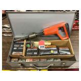 Remington Model 400 power tool w/case and hundreds of nails and loads