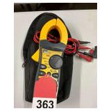 New Ideal Electric clamp on meter with case