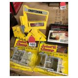 Craftsman Multipurpose fence guide system and 2 straight line guides to rip crooked lumber, all brand new never opened