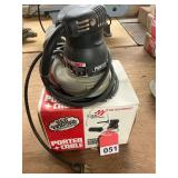 Porter Cable orbital sander Model 333 with box and new pad