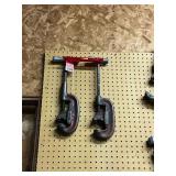 2 Ridgid 2 inch pipe cutters
