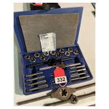 New set of Irwin tap and die set, with 2 separate die handles