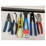 7 various pliers and tools, all high end