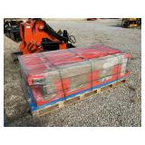 40 ft 6 Section Heavy Duty Metal Storage Shelve