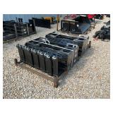 Skid Steer Forks - [Skid Steer Attachments] - 1 set