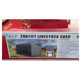 20x11FT Livestock Shed-1