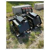 Skid Steer Rock Grapple Bucket