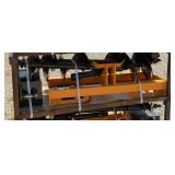 skid steer loader auger and extra rod - 1 set
